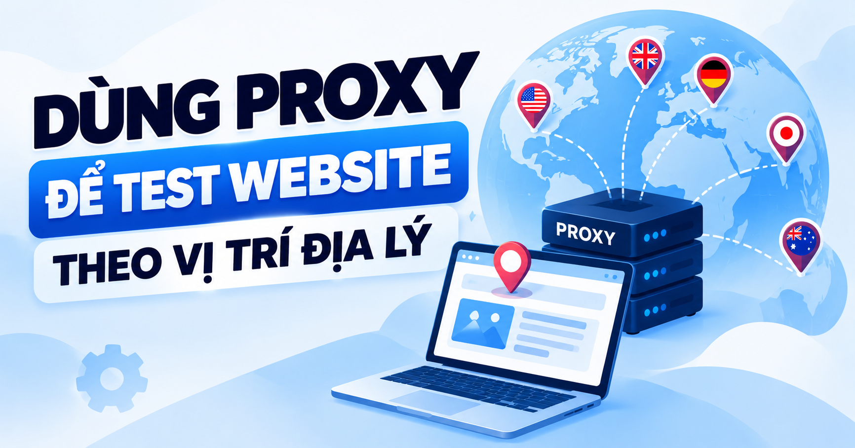 Dùng proxy test website